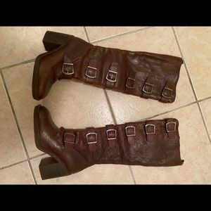 BRONX boots, made in Italy, NEW, leather, vintage, comfortable, rustic